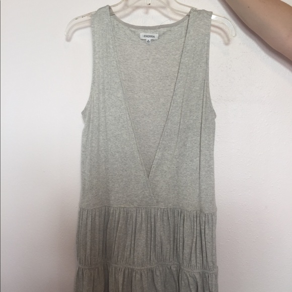 GENERRA Dresses & Skirts - Cotton Grey Sundress